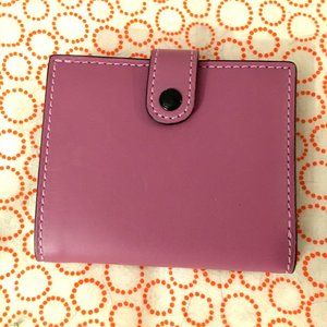 Coach small wallet-violet-NEVER USED